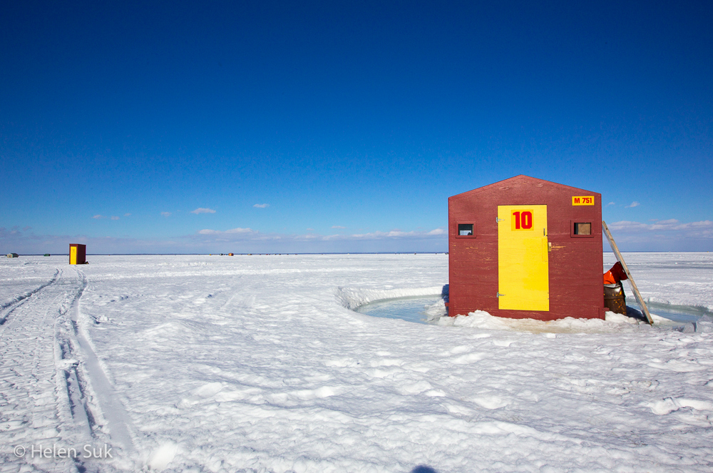 Ice Fishing Hut Rentals in Ontario